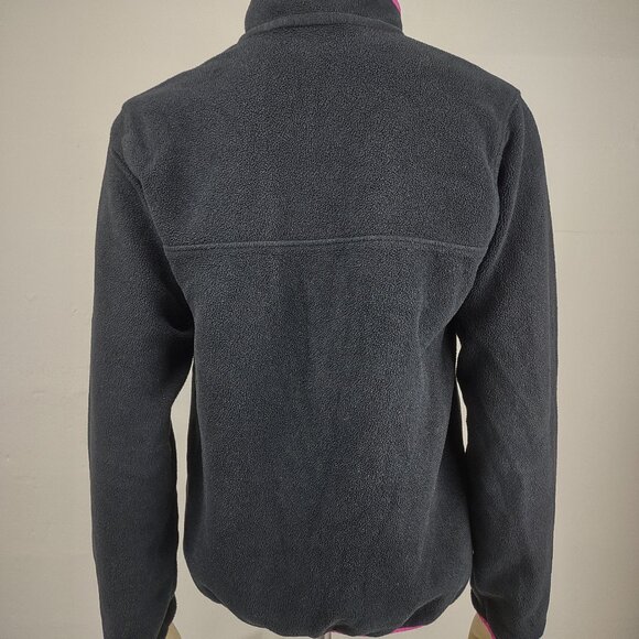 Patagonia Synchilla black 1/4 snap pullover fleece sweatshirt jacket Small - Picture 6 of 9